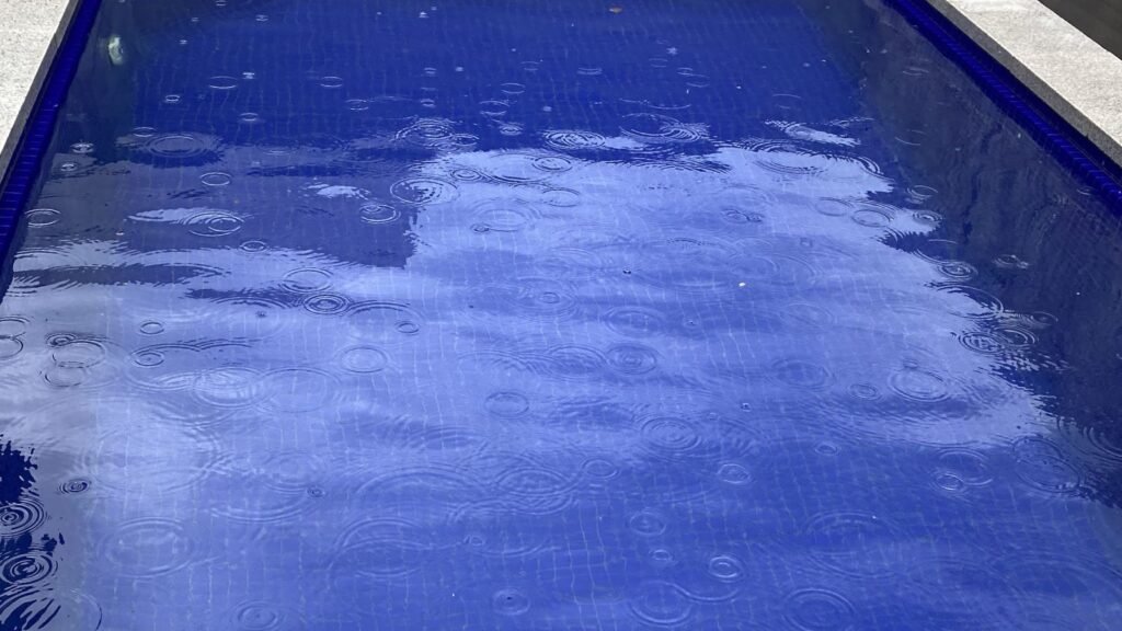 Clear blue pool after green pool recovery in Caroline Springs Melbourne