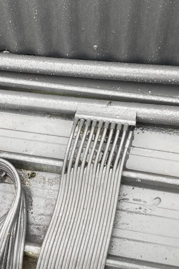 Pool solar pipe repaired with no water leak