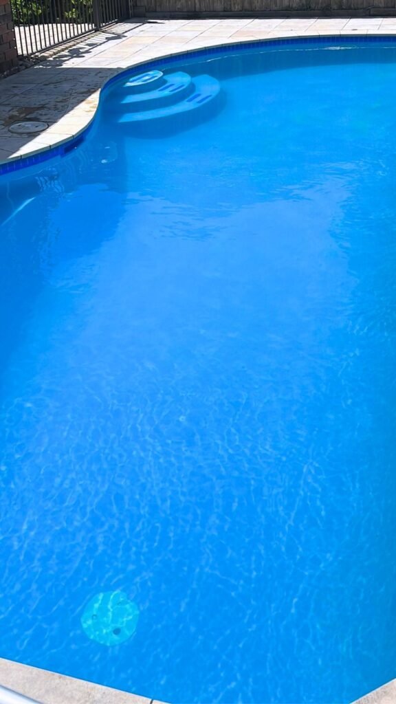 Clear swimming pool water after treatment in Taylors Lakes Melbourne